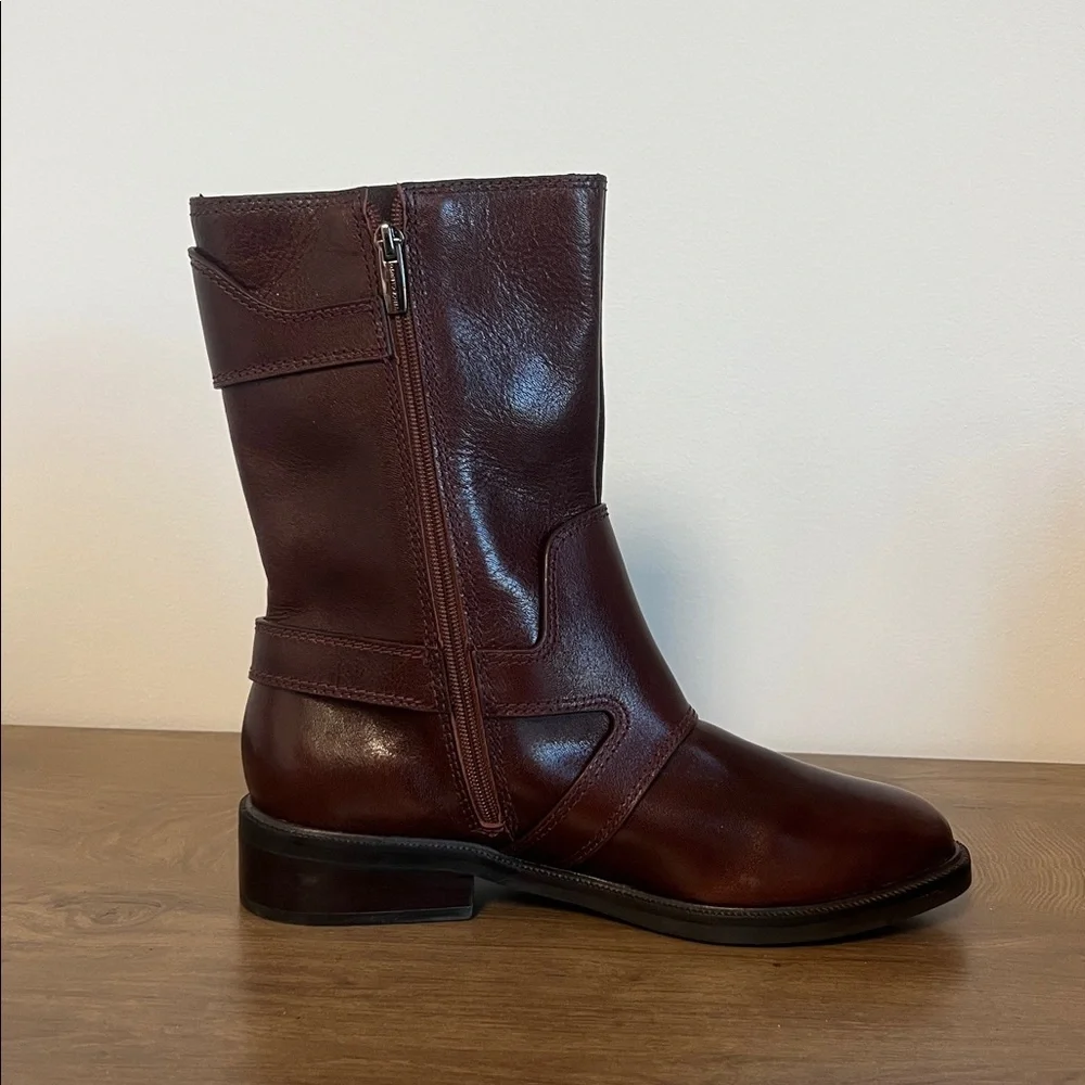 Vince Camuto Mayne Bootie Red/Brown US 9.5